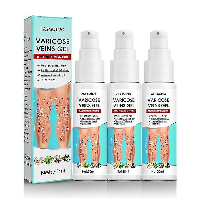 3pcs Varicose Veins Cream, Varicose Veins Cream Gel, Varicose Veins Cream, Cream Against Spider Veins on Productcaster.