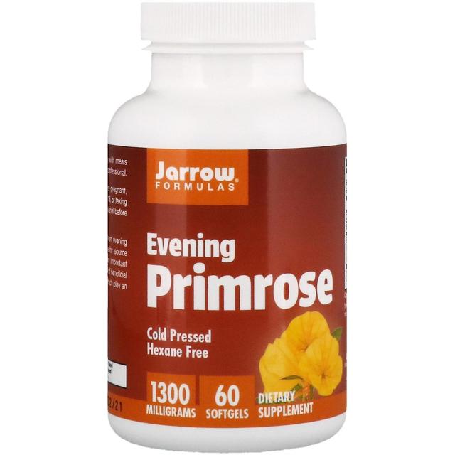 Jarrow Formulas, Evening Primrose, 1300 mg, 60 Softgels on Productcaster.