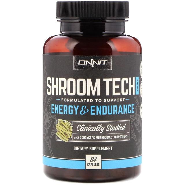 Onnit, Shroom Tech Sport, Energy & Endurance, 84 Capsules on Productcaster.