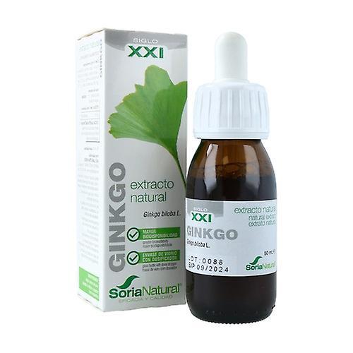 Soria Natural Ginkgo Biloba Extract XXI Formula 50 ml on Productcaster.