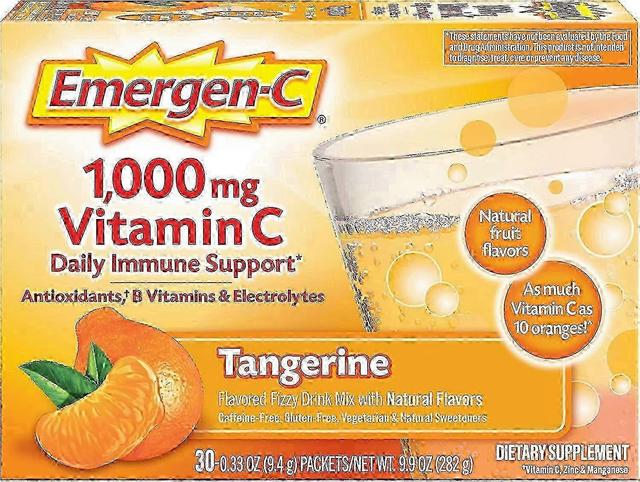 Emergen-c 1000 mg vitamin c, tangerine, 30 ea on Productcaster.