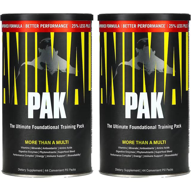 Universal Nutrition Animal Pak Dietary Supplement - 88 Packs (Two 44 Packs) on Productcaster.