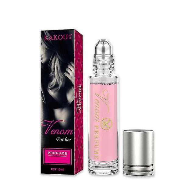 Venom Pheromone Perfume For Women, Roll-on Pheromone Infused Essential Oil Perfume Cologne For Women To Attract Men (pink) on Productcaster.