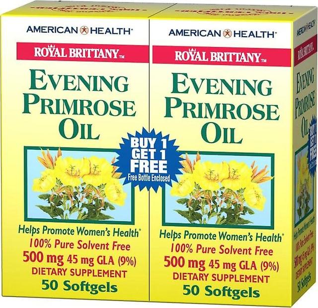 American Health American health, evening primrose oil 500 mg - softgels (50x2, 100x2, 200x2) | maple herbs 200x2 softgels on Productcaster.