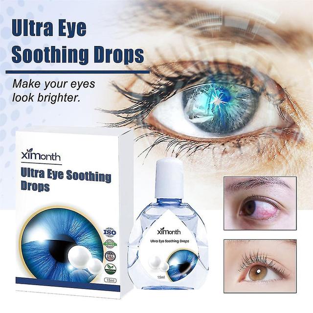 Boris 2pcs Eye Drops Effective Relief Discomfort Get Rid Of Fatigue Dry Eyes Blurred Liquid Eye Pain Eye Presbyopia Recovery Treatment on Productcaster.