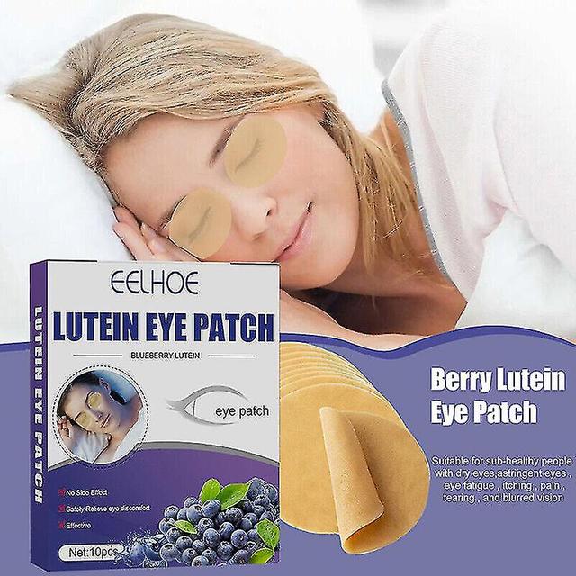 Yalo Under Eye Patches Blueberry Lutein Eye Patch For Dry Eyes Cold Compress Eye Protection Patch Non-irritating Eye Care Reliever on Productcaster.