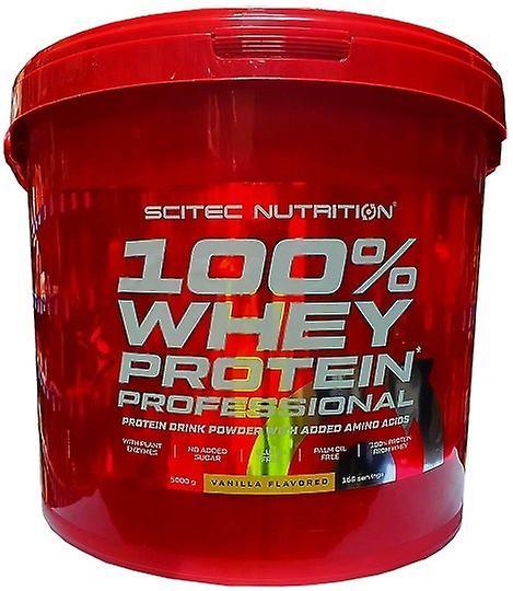 Scitec Nutrition 100% Whey Protein Professional Aardbei 5000 gr on Productcaster.