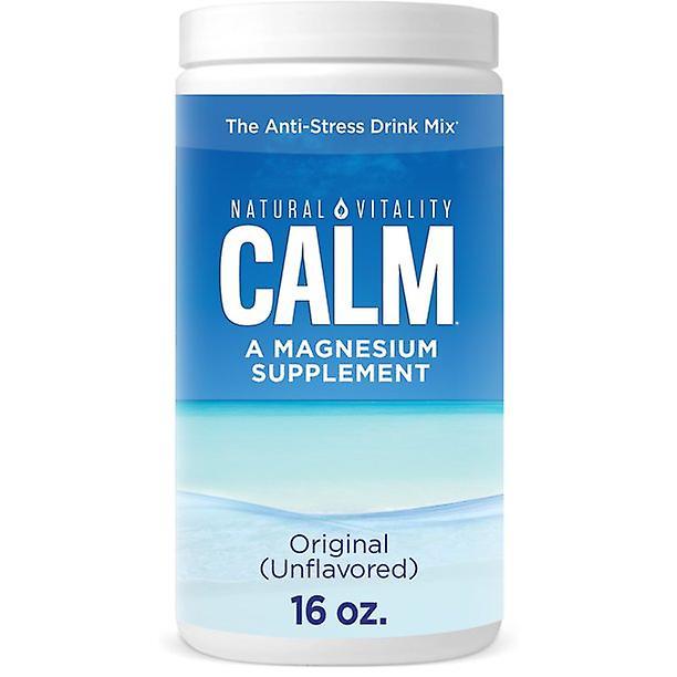 Natural vitality calm magnesium powder, unflavored, 16 ounces on Productcaster.