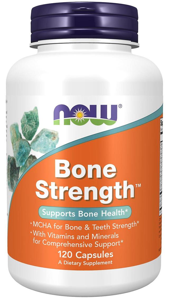 NOW Foods Bone Strength 120 Cápsulas on Productcaster.