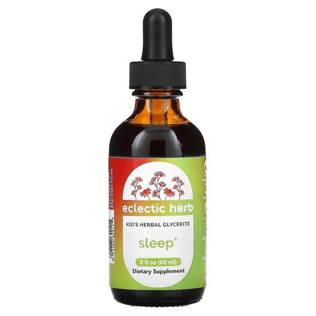 Eclectic Institute, Kids Herbal Glycerite, Sleep, 2 fl oz (60 ml) on Productcaster.