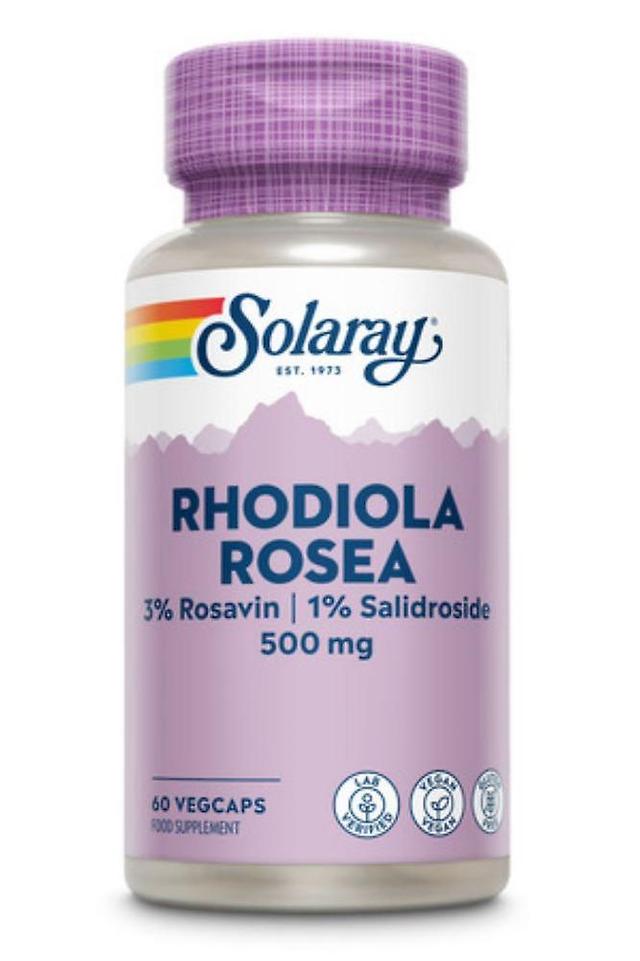 Solaray rhodiola rosea 500mg 60's on Productcaster.