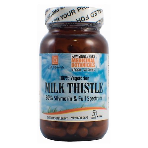 LA Naturals L. A. Naturals Milk Thistle Raw Herb, 90 Veg Caps (Pack de 3) on Productcaster.