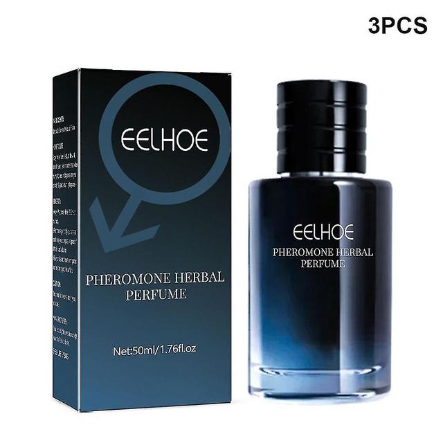 Pheromone Herbal Perfumes Natural Staying Scented Fragrant Spray For Dating 50ml 3pcs on Productcaster.