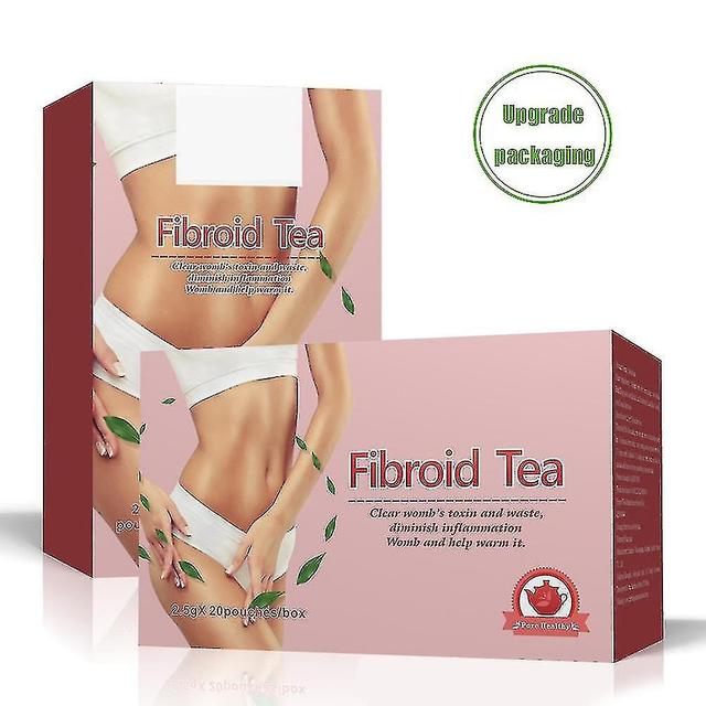 Fibroid Tea For Women | Warm Uterus Detox Bags Natural Female Fertility Tea For Preconception Pregnant 2 Box on Productcaster.