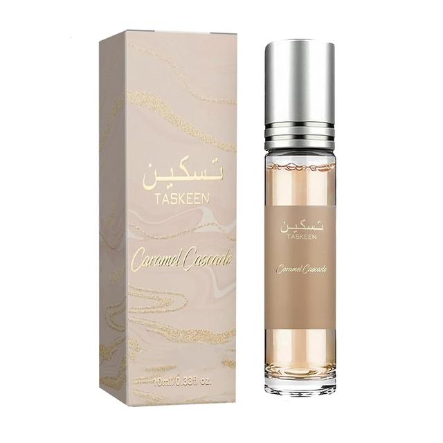 Frusde Taskeen Caramel Cascade Perfume, Paris Romantic Fragrance for Women, Long Lasting Scent Fragrance Perfumes for Her, Roll-On Paris Caramel Ca... on Productcaster.