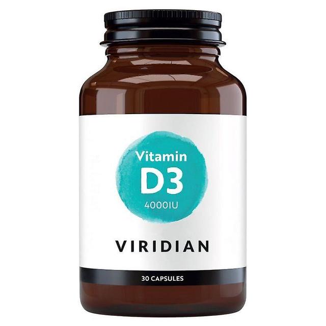 Viridian Vitamina D3 4000IU Veg Caps 30 (245) on Productcaster.