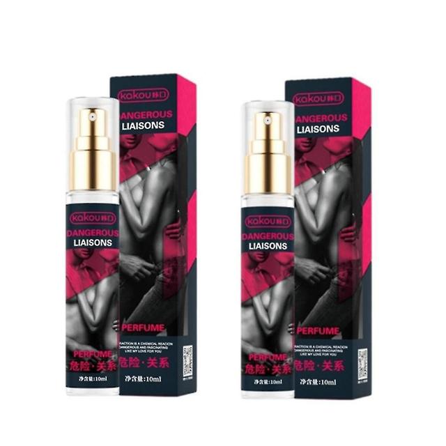 Pheromone Perfume Feromone Intimate Partner Parfyme - 2stk Menn &; Kvinner Roll On Fragrance (Ny oppgradering) on Productcaster.