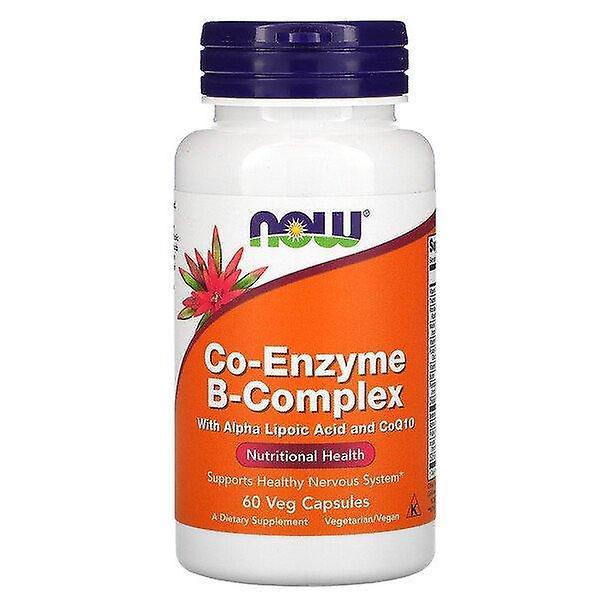 Now Foods, Co-Enzyme B-Complex, 60 Veg Capsules on Productcaster.