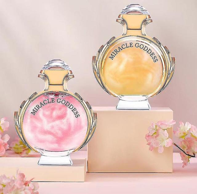 Miracle Goddess Perfume Long-lasting Light Fragrance Gilded Sand Perfume for Women pink on Productcaster.