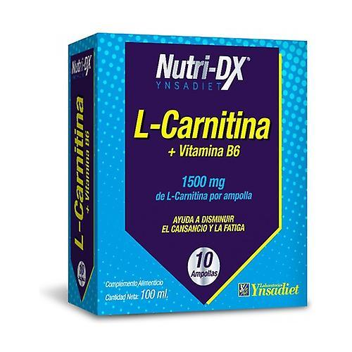 Nutri Dx L-Carnitine + Vitamin B6 10 ampoules on Productcaster.