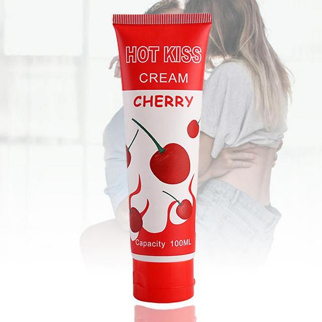 Draagbare zachte menselijke glijmiddel fruit gearomatiseerde zijdezachte lichaamsmassage smeerolie voor vrouwen mannen Cherry on Productcaster.