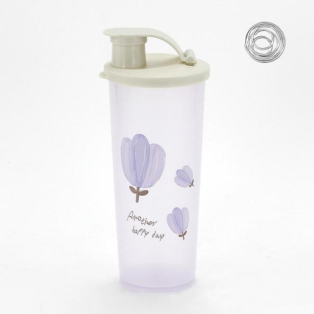 Unbrand Protable Shaker Bottle Whey Protein Powder Outdoor Bottle With Stirring Ball Random color 1 on Productcaster.