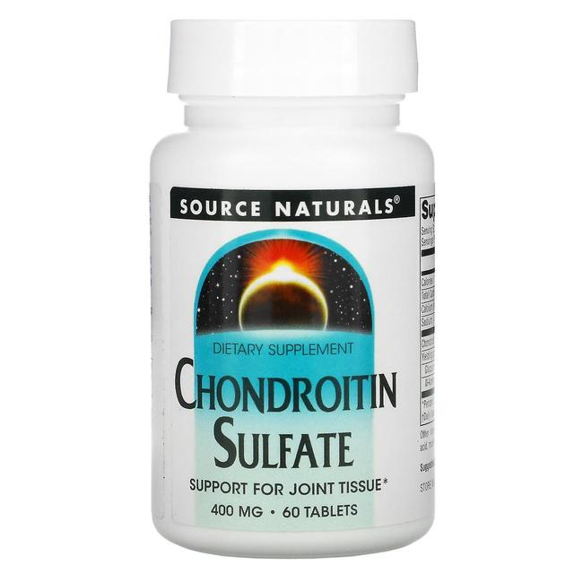 Source Naturals, Chondroitin Sulfate, 400 mg, 60 Tablets on Productcaster.