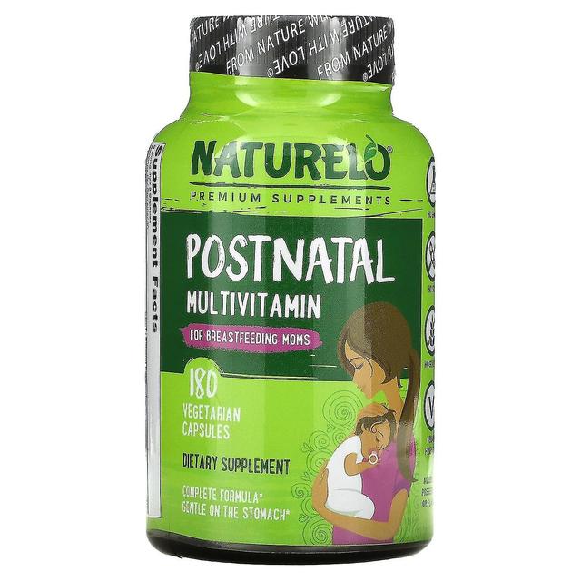 NATURELO, Multivitaminico postnatale per mamme che allattano, 180 capsule vegetariane on Productcaster.