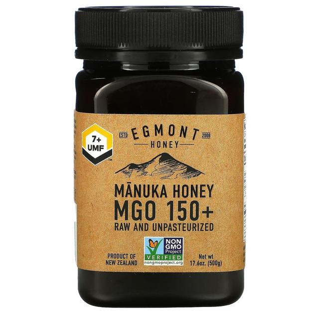 Egmont Honey, Manuka Honey, Raw And Unpasteurized, 150+ MGO, 17.6 oz (500 g) on Productcaster.