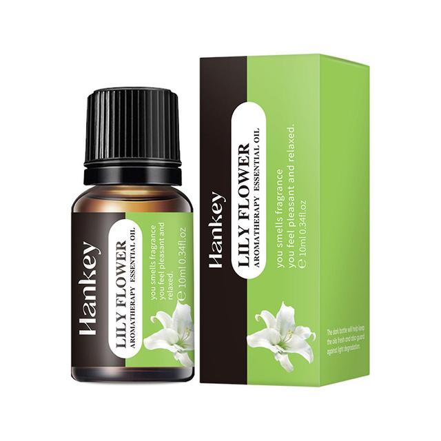 10ml Practical Indoor Fragrance Oil Release Pressure Perfumes Diffuse For Home Lily Incense on Productcaster.