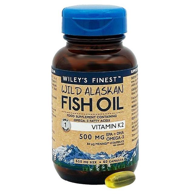 Wileys Finest Wiley''s Finest Vitamin K2 Capsules 60 on Productcaster.