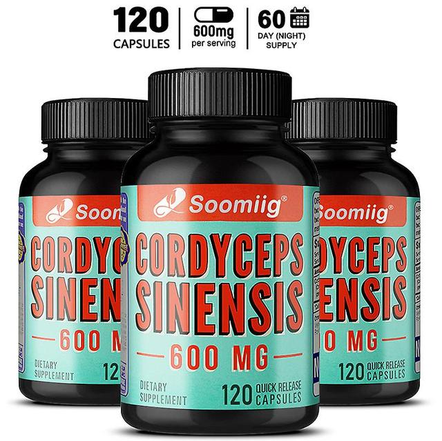 Vorallme Soomiig Cordyceps Extract, Energy And Immune Regulation, Liver Health, Hypoglycemic, Anti-tumor, Anti-inflammatory, Anti-fatigue 120 count... on Productcaster.