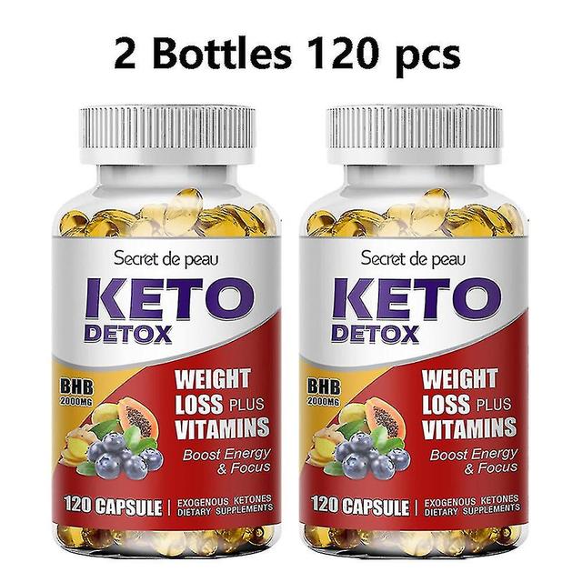 Mike Sdp Dieet Fast Slimming Pills 100% Organische Keto Detox Capsules Flat Belly Deep Clean &detox Bieden Energie Vetverbrander Afvallen 2Bottles ... on Productcaster.