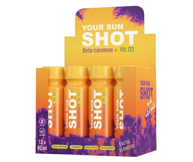 Supertan Your Sun Shot Vit. D3 Sunbathing Drinks x12pcs on Productcaster.