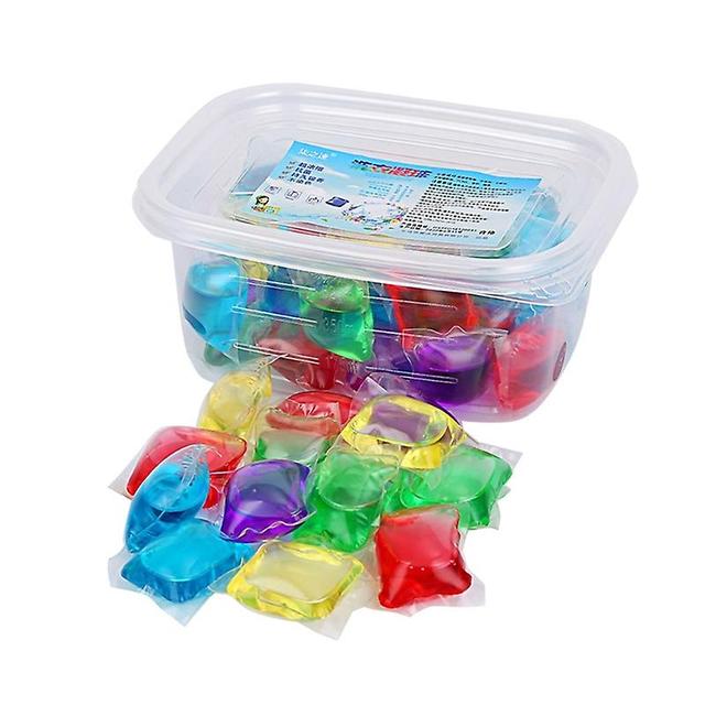 10/20/30/40/50pcs Laundry Beads Gel Capsule Travel Washing Liquid 40pcs on Productcaster.