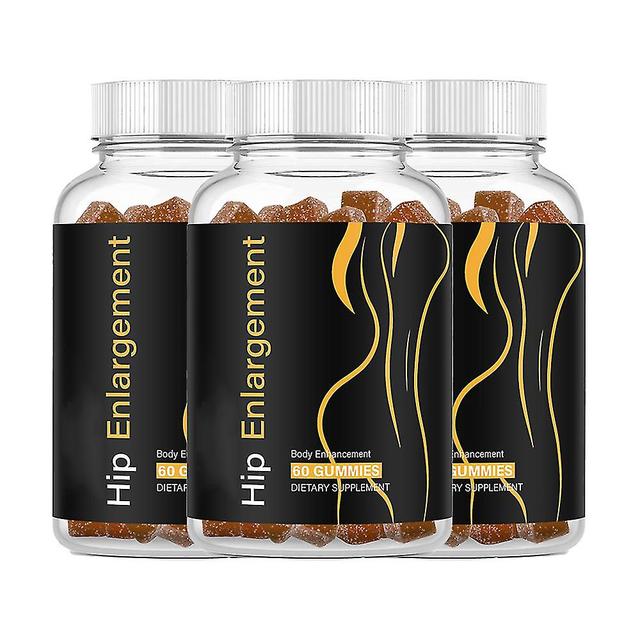 Hppyn 3-pack Bumbum Alargamento Gummies Quadril E Bumbum Alargamento Gummies Bumbum Suplemento Sexy Bumbum Hidratante Bumbum on Productcaster.