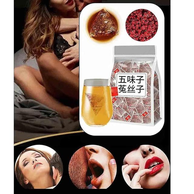 Energy Booster Schisandra Chinensis Dodder Tea Improves Health Strength Shockwave Extends Stamina For Men 50PCS on Productcaster.