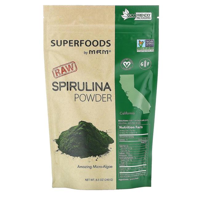 MRM, Raw Spirulina Powder, 8.5 oz (240 g) on Productcaster.