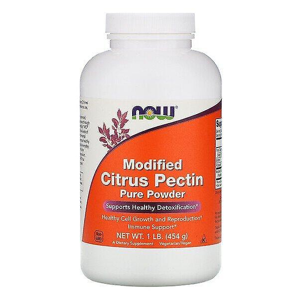 NOW Foods Agora Alimentos, Pectina Cítrica Modificada, Pó Puro, 1 lb (454 g) on Productcaster.