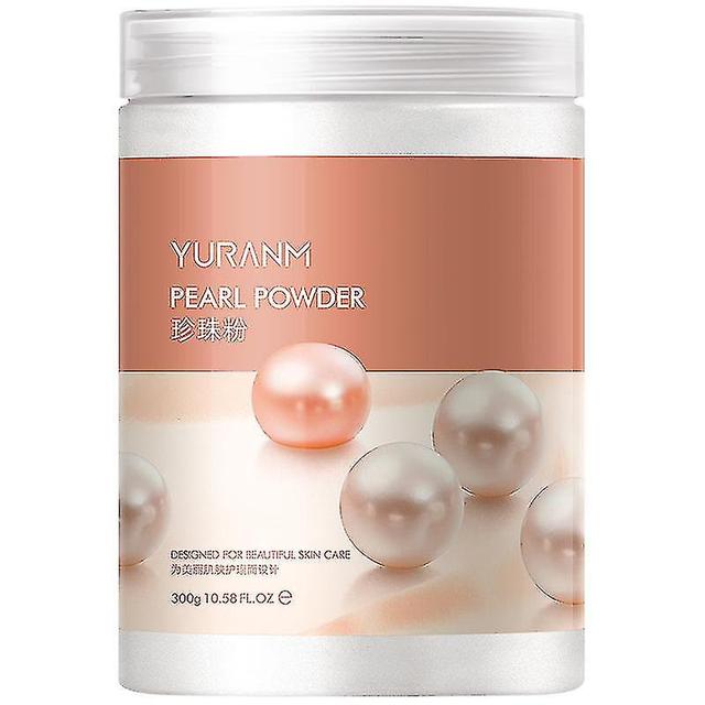 Pearl Powder Food Grade 300g Natural Pearl Powder Moisturizing Mask krymper Porerremoves Acne och bleknar fläckar Rent pärlpulver on Productcaster.