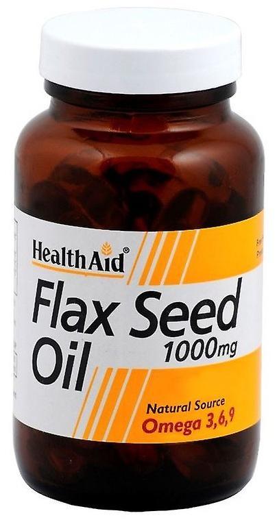 Health Aid Flaxseed Oil 1000 mg 60 capsules 60 Units on Productcaster.