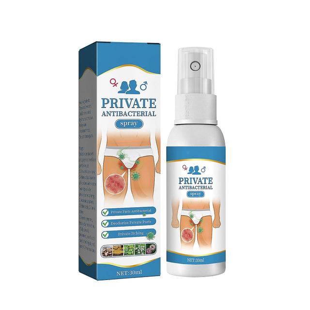 Refreshing and Gentle Men's Private Antibacterial Spray - 30ml 2pcs on Productcaster.