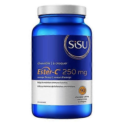 SISU Ester-C Orange, 250 mg, 90 tyggetabletter on Productcaster.