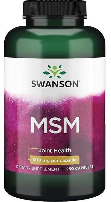 Swanson MSM 500 mg 250 kapslar 230 gr on Productcaster.