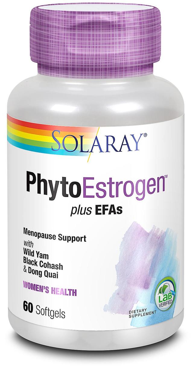 Solaray Phytoestrogens Plus 60 Pérolas on Productcaster.