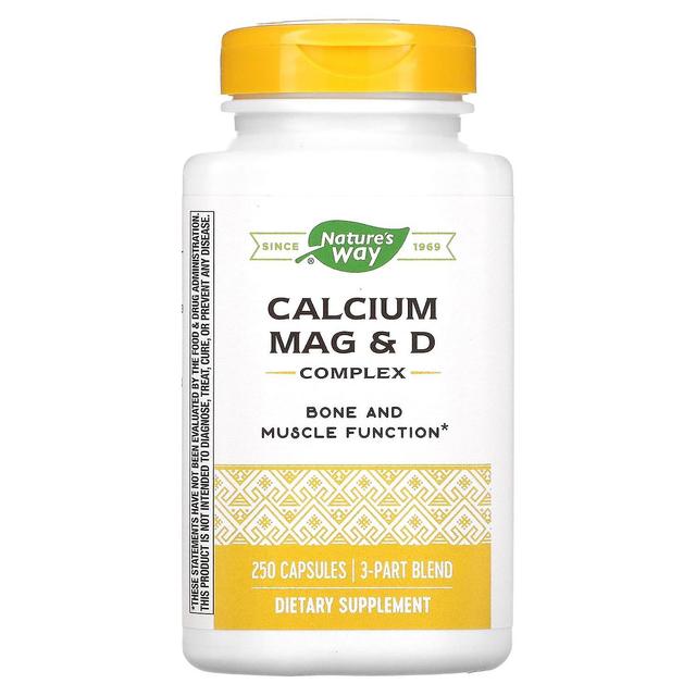 Nature's Way, Calcium Mag & D Complex, 250 Capsules on Productcaster.