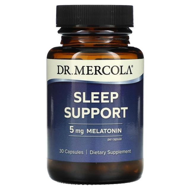 Dr. Mercola, Sleep Support, 5 mg, 30 Capsules on Productcaster.