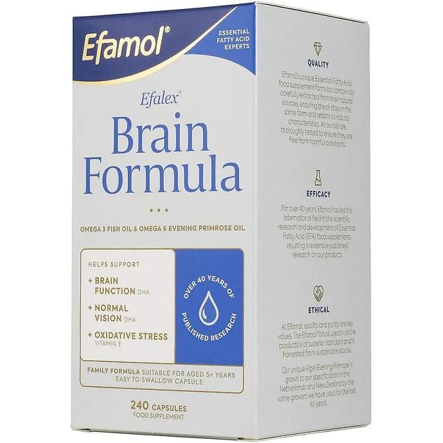 Efamol, Efalex Brain Formula, 240 Capsules on Productcaster.