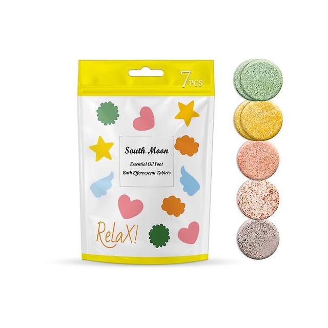 South Moon Foot Bath Tablets Detox Essential Oil Foot Soak Tablets Helps Sleep Dispels Wet Body Shaping Foot Tablet Foot Care bag on Productcaster.