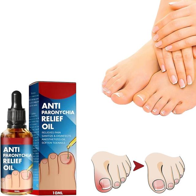 Huile de soulagement anti-paronychie, huile de traitement de correction des ongles d’ongle incarné, huile de soulagement anti-paronychie, gouttes i... on Productcaster.